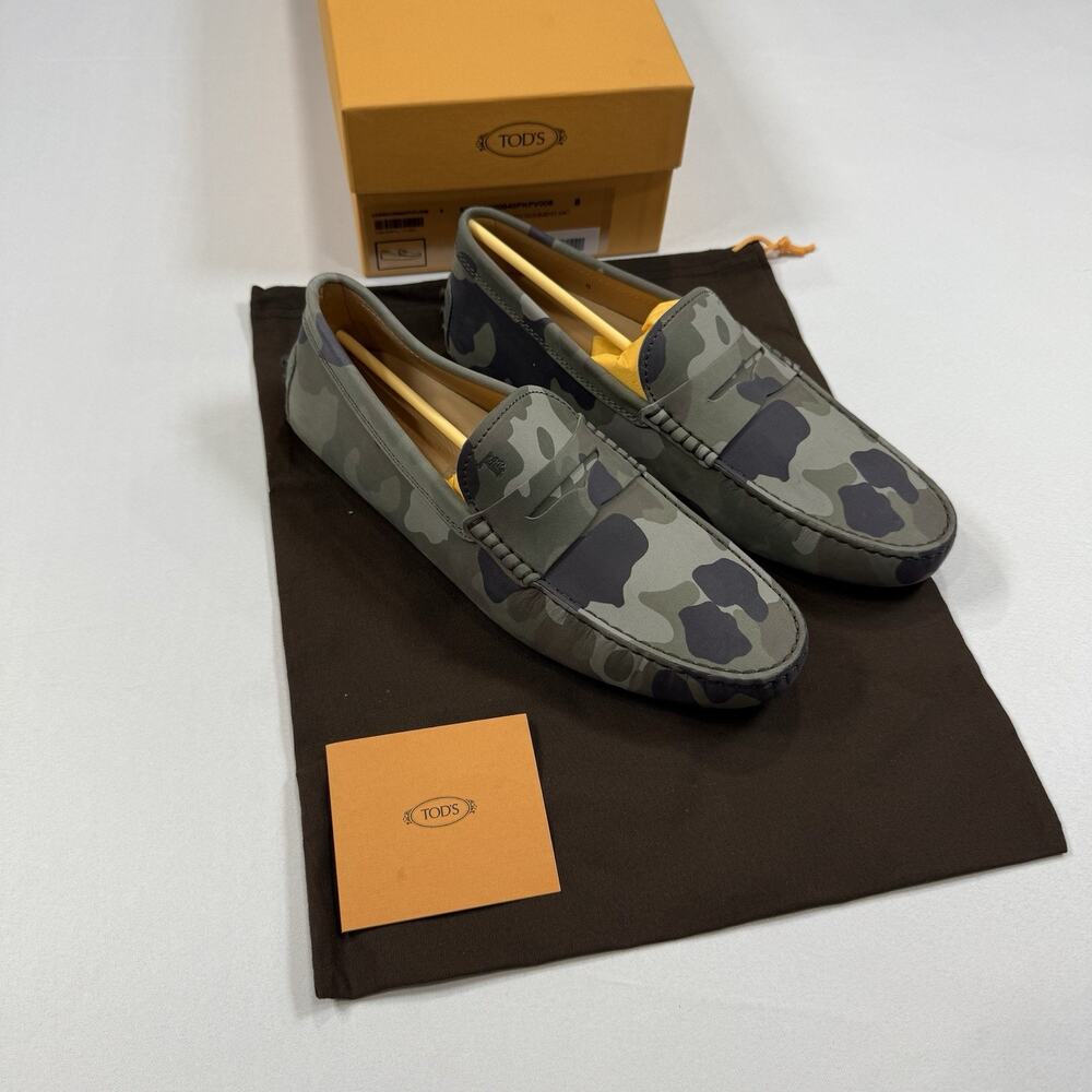 Tod’s MOCASSINO NOVO GOMMINO Size 8UK/9.5US Brand New In Box MSRP $775